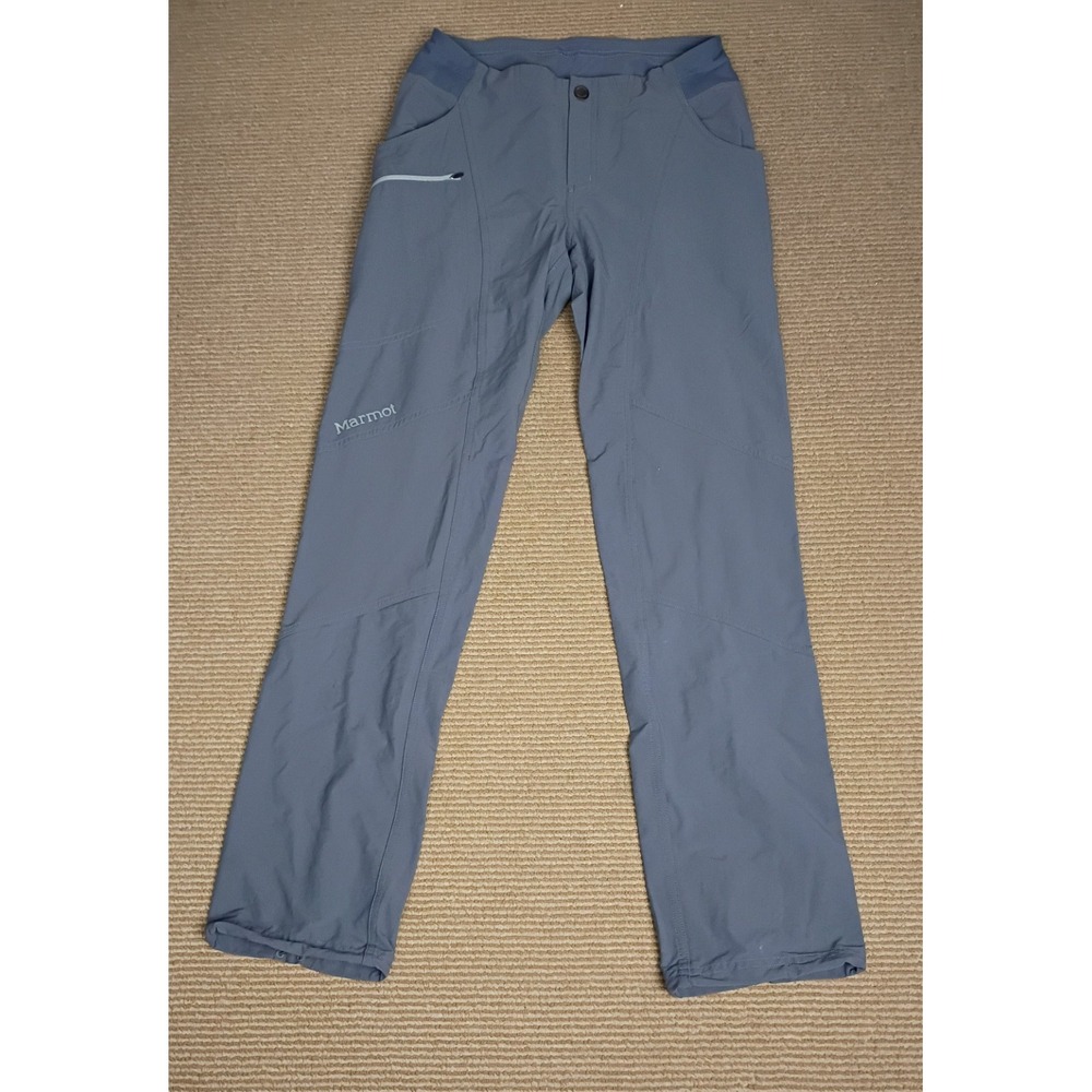 Marmot Women's Trailway Hiking Pants Size 4 Gray Stretch Outdoor Trail Active